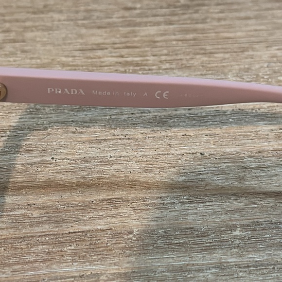 Prada pink and brown tortoise shell cat eye frame - Picture 4 of 10